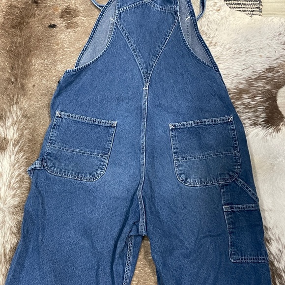 Carhartt Denim Overalls Medium Wash 36 x 32 - Picture 4 of 7